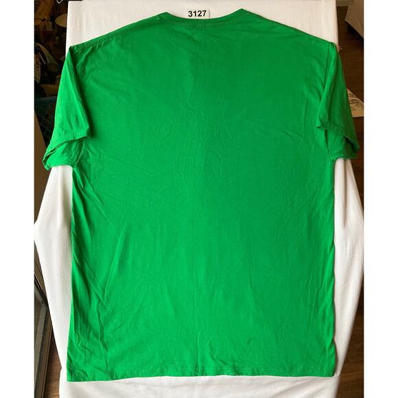 Dec.25th Men Short Sleeve Crewneck T-shirt Size XL, Green, Aldult Elf - Picture 7 of 7